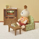 Sylvanian Families -Living Room & TV Set