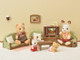 Sylvanian Families -Living Room & TV Set