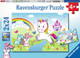 Ravensburger 2x24pc - Fairytale Unicorn Puzzle