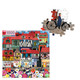 eeBoo 1000pc - Whimsical Village Puzzle