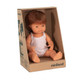 Miniland Doll 38 cm - Caucasian Boy, Red Head