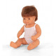 Miniland Doll 38 cm - Caucasian Boy, Red Head