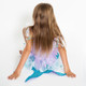 Fairy Girls - Sparkle Mermaid Dress Blue