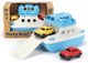 Green Toys Ferry Boat with 2 mini cars