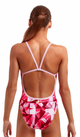 Funkita - Girls Single Strap One Piece - Pink Pane