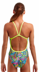 Funkita - Girls Single Strap One Piece - Hot Property