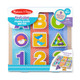 Melissa & Doug - First Play - Wooden ABC-123 Chunky Puzzle