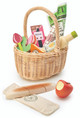 Tender Leaf Toys - Wicker Shopping Basket Set