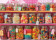 Holdson 1000pc -Treats n Treasure - Candy Counter Puzzle