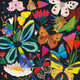 Mudpuppy 500pc - Butterflies Illumingated Glow in the Dark Puzzle