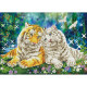 Diamond Dotz -  Tiger Smooch - 85 x 63cm