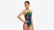 Funkita - Girls Strapped In One Piece Swimmers - Rain Down