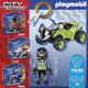 Playmobil City Action - Racing Quad with Pull Back Motor  71093