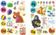 Usborne - First Sticker Book - ABC