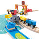 Hape Rail - Lift & Load Harbour  Set