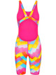 Amanzi - Kneelength One Piece Swimmers - Prism Pulse