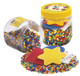 Hama Beads - Tub Set - 4000 Beads, 3 Pegboards (Star, Square, Round)