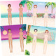 Top Model Dress Me Up Holiday Sticker Book