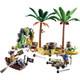 Playmobil Pirates - Treasure Island with Rowboat 70962