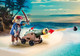 Playmobil Pirates - Treasure Island with Rowboat 70962