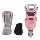 Globber Learning Inline Skates 2in1 for Kids: Size 29-32 - Pastel Pink