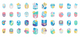 Aquabeads - Nail Refill Kit - Unicorns