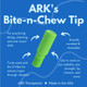 ARK Therapeutic -  Z-Vibe® - Bite-n-Chew Tip  - Smooth (Green)