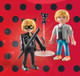 Playmobil -  Miraculous: Adrien & Cat Noir 71337