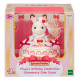 Sylvanian Families - Freya's Birthday - Strawberry Cake Dress