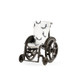 Lundby Doll's House - Girl and Wheelchair