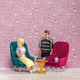 Lundby Doll's House - 2 Armchair Set
