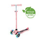Globber PRIMO Scooter with Lights - Pastel Pink