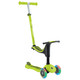 Globber GO UP SPORTY with Lights Scooter - Lime Green/Khaki V4