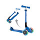 Globber - JUNIOR FOLDABLE LIGHTS Scooter - Navy Blue