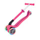 Globber - JUNIOR FOLDABLE LIGHTS Scooter - Fuschia Pink
