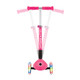 Globber - JUNIOR FOLDABLE LIGHTS Scooter - Fuschia Pink