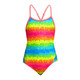 Funkita - Girl's Twisted One Piece Swimmers - Melting Mayhem