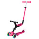 Globber - GO UP ACTIVE with Lights - Fuchsia/ Dark Pink