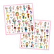 Djeco - Tinyly Metallic Stickers