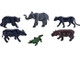 Mojo - African Wildlife Animals 12pc Tube