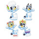 Tomy Toomies - Bluey Bath Puzzle 8pc