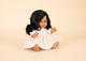 Mini Colettos – Black Hair Girl Doll - Aurora 34cm