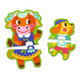 Djeco 16pc - Big and Small at the Farm Puzzle