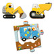 Djeco 17pc - Construction Site Giant Puzzle