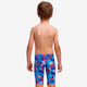 Funky Trunks - Miniman Toddler Boy's Jammers - Messy Messy Messy