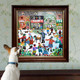 eeBoo 1000pc - Christmas in the Square Puzzle