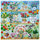 eeBoo 1000pc - Floral Cupboard Puzzle**Slight Box Damage**