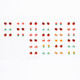 Rex London - Stick on Earrings – Ladybird
