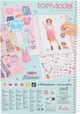Top Model - Dress Me Up Big Sticker Book - Lexy & Janet