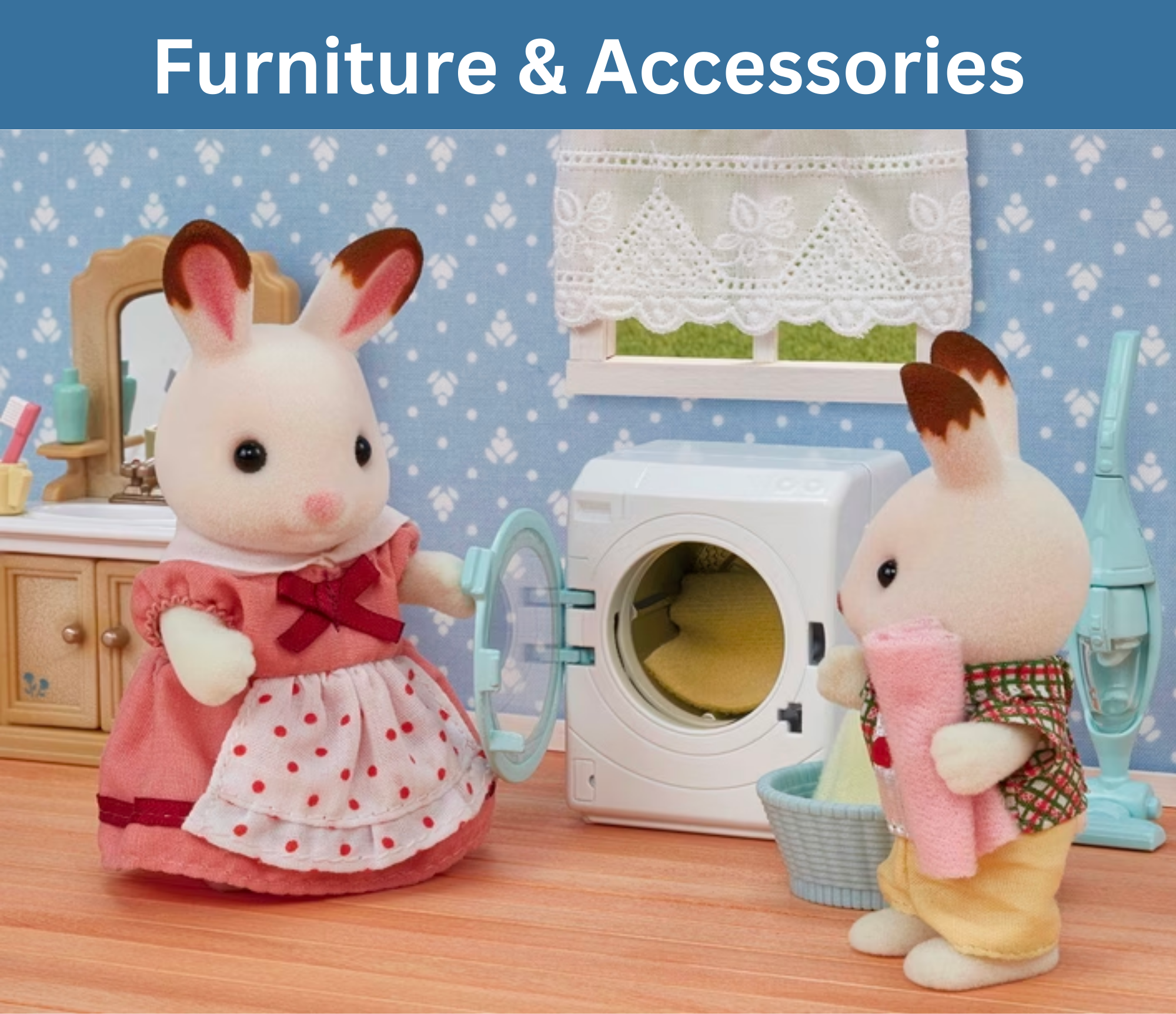 Sylvanian Families Sunny Rabbit Furniture